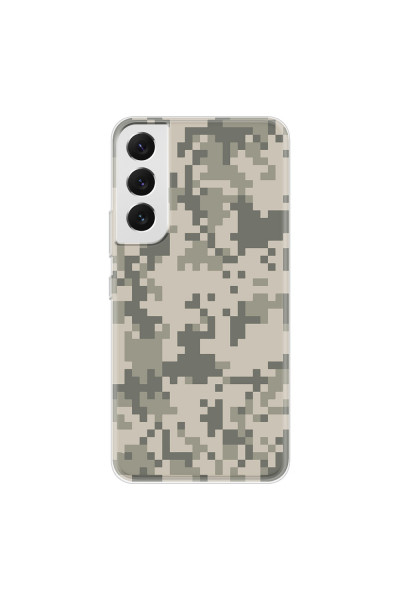 SAMSUNG - Galaxy S22 Plus - Soft Clear Case - Digital Camouflage