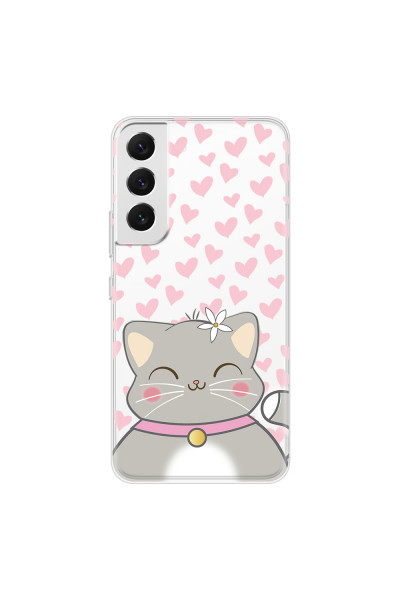 SAMSUNG - Galaxy S22 Plus - Soft Clear Case - Kitty