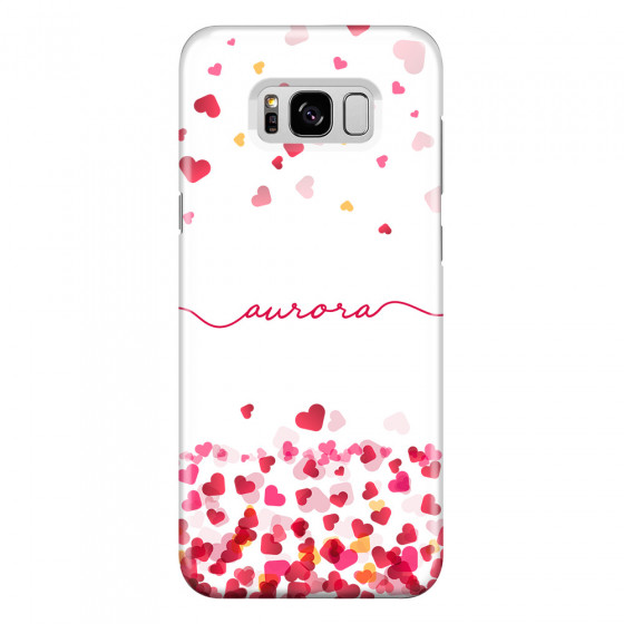 SAMSUNG - Galaxy S8 - 3D Snap Case - Scattered Hearts