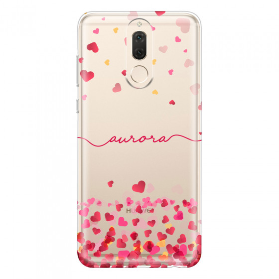HUAWEI - Mate 10 lite - Soft Clear Case - Scattered Hearts