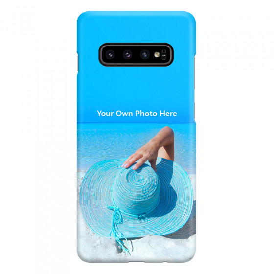 SAMSUNG - Galaxy S10 - 3D Snap Case - Single Photo Case