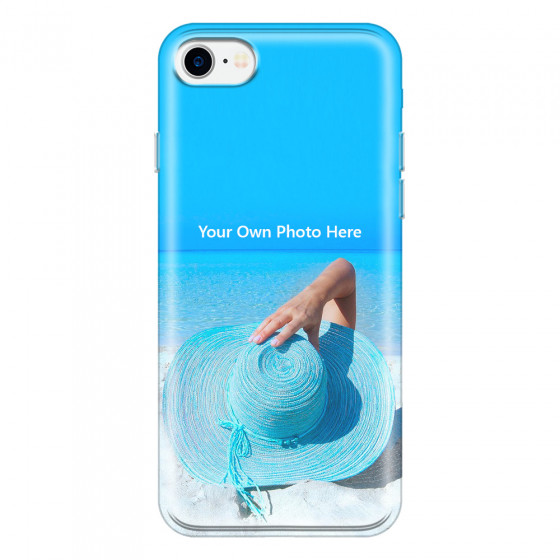 APPLE - iPhone 7 - Soft Clear Case - Single Photo Case