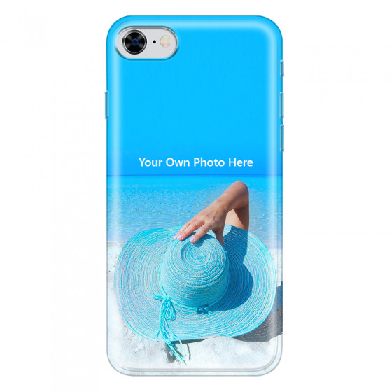 APPLE - iPhone 8 - Soft Clear Case - Single Photo Case