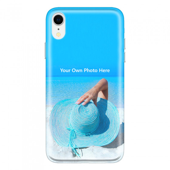 APPLE - iPhone XR - Soft Clear Case - Single Photo Case