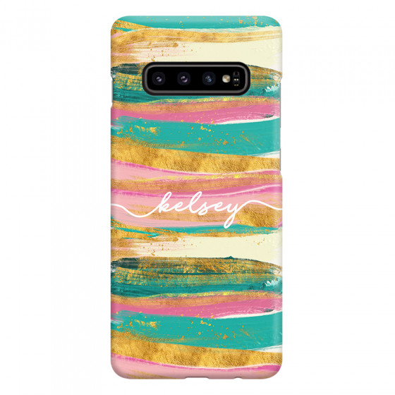 SAMSUNG - Galaxy S10 - 3D Snap Case - Pastel Palette