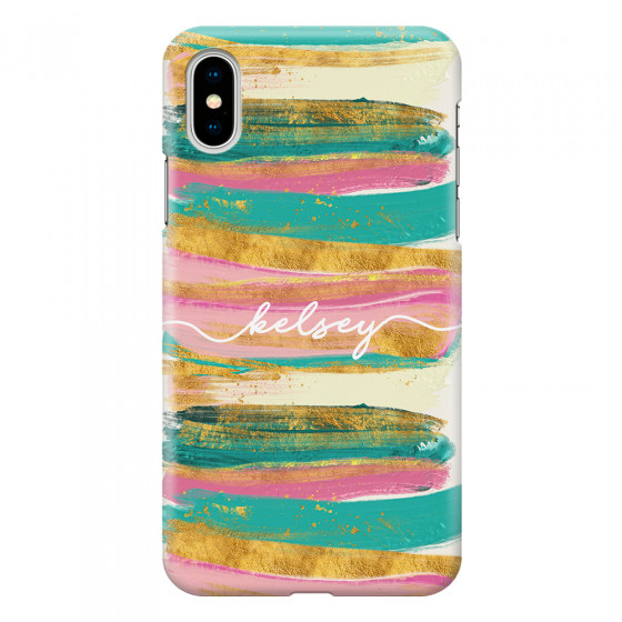 APPLE - iPhone X - 3D Snap Case - Pastel Palette