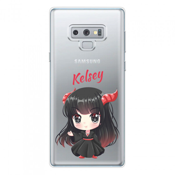 SAMSUNG - Galaxy Note 9 - Soft Clear Case - Chibi Kelsey