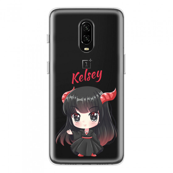 ONEPLUS - OnePlus 6T - Soft Clear Case - Chibi Kelsey