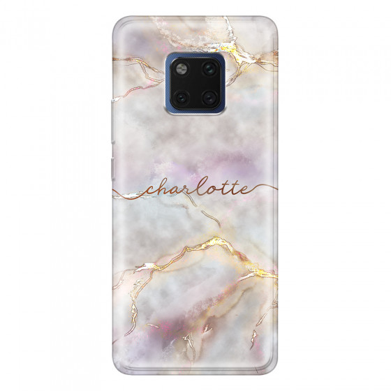 HUAWEI - Mate 20 Pro - Soft Clear Case - Marble Rootage