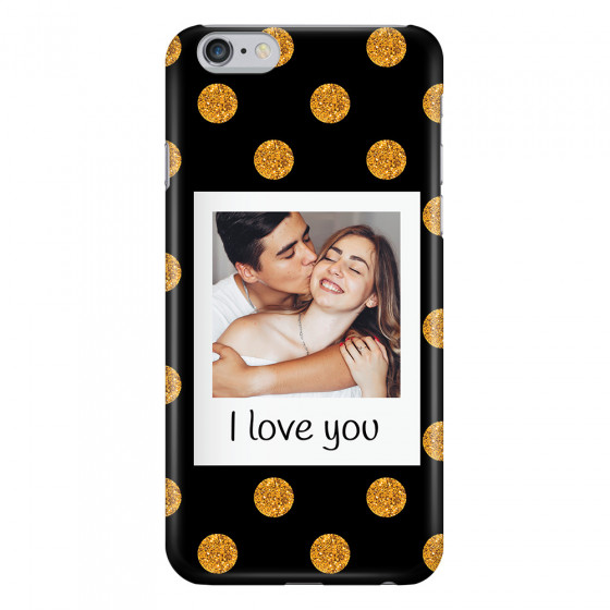APPLE - iPhone 6S - 3D Snap Case - Single Love Dots Photo