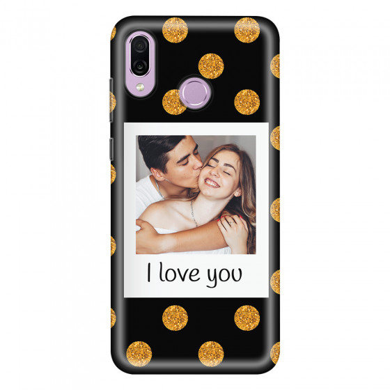 HONOR - Honor Play - Soft Clear Case - Single Love Dots Photo