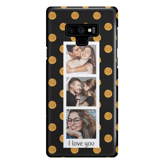 SAMSUNG - Galaxy Note 9 - 3D Snap Case - Triple Love Dots Photo