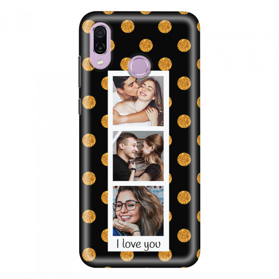 HONOR - Honor Play - Soft Clear Case - Triple Love Dots Photo