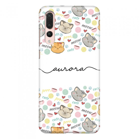 HUAWEI - P20 Pro - 3D Snap Case - Cute Kitten Pattern