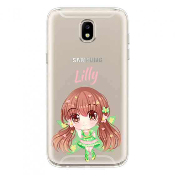 SAMSUNG - Galaxy J5 2017 - Soft Clear Case - Chibi Lilly