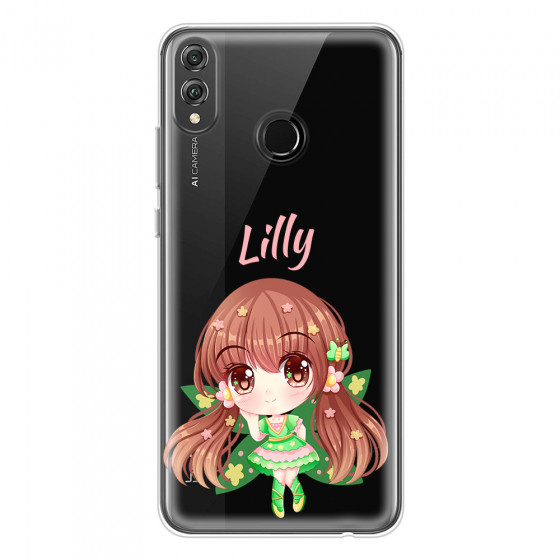 HONOR - Honor 8X - Soft Clear Case - Chibi Lilly