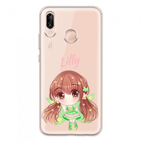 HUAWEI - P20 Lite - Soft Clear Case - Chibi Lilly