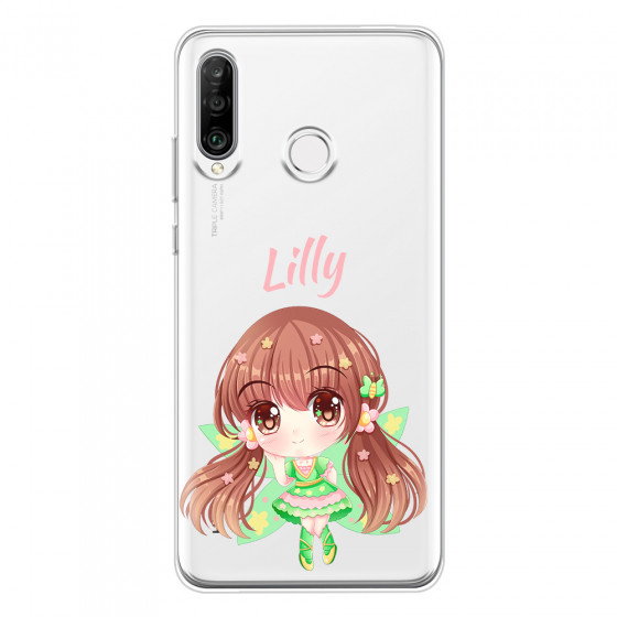 HUAWEI - P30 Lite - Soft Clear Case - Chibi Lilly