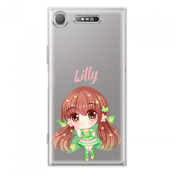 SONY - Sony XZ1 - Soft Clear Case - Chibi Lilly