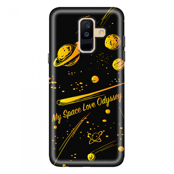 SAMSUNG - Galaxy A6 Plus - Soft Clear Case - Dark Space Odyssey