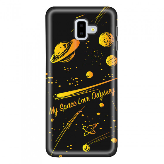 SAMSUNG - Galaxy J6 Plus - Soft Clear Case - Dark Space Odyssey