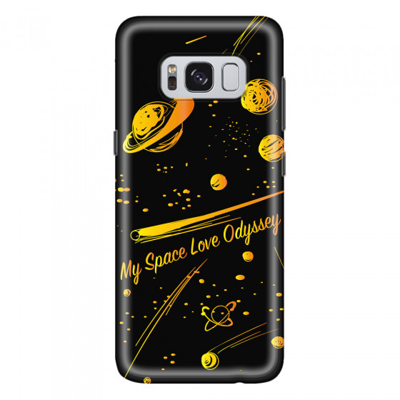 SAMSUNG - Galaxy S8 Plus - Soft Clear Case - Dark Space Odyssey