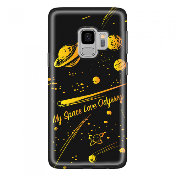 SAMSUNG - Galaxy S9 - Soft Clear Case - Dark Space Odyssey