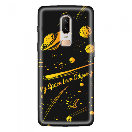 ONEPLUS - OnePlus 6 - Soft Clear Case - Dark Space Odyssey