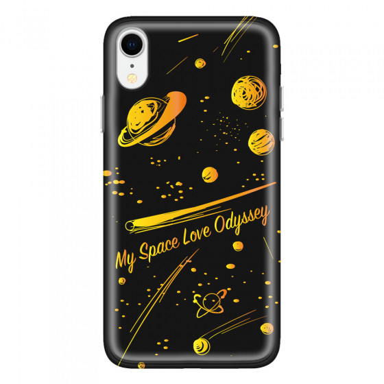 APPLE - iPhone XR - Soft Clear Case - Dark Space Odyssey