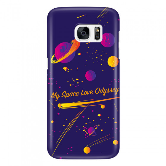SAMSUNG - Galaxy S7 Edge - 3D Snap Case - Love Space Odyssey