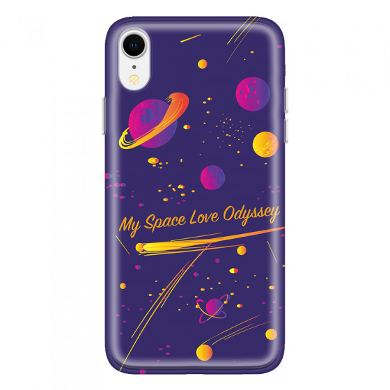 APPLE - iPhone XR - Soft Clear Case - Love Space Odyssey