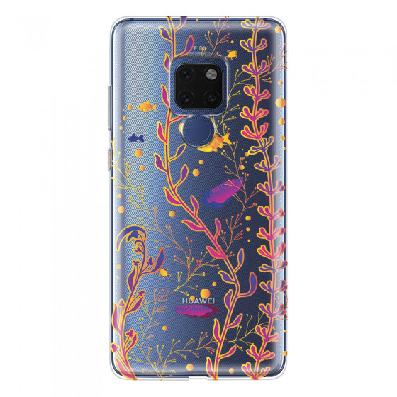 HUAWEI - Mate 20 - Soft Clear Case - Clear Underwater World