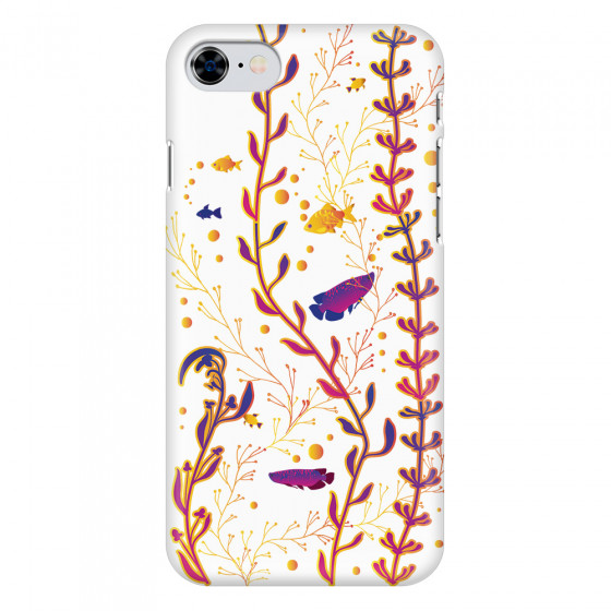 APPLE - iPhone 8 - 3D Snap Case - Clear Underwater World