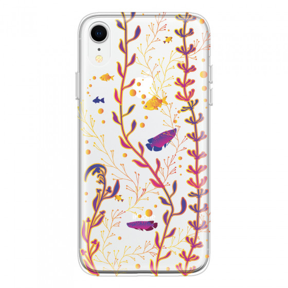 APPLE - iPhone XR - Soft Clear Case - Clear Underwater World