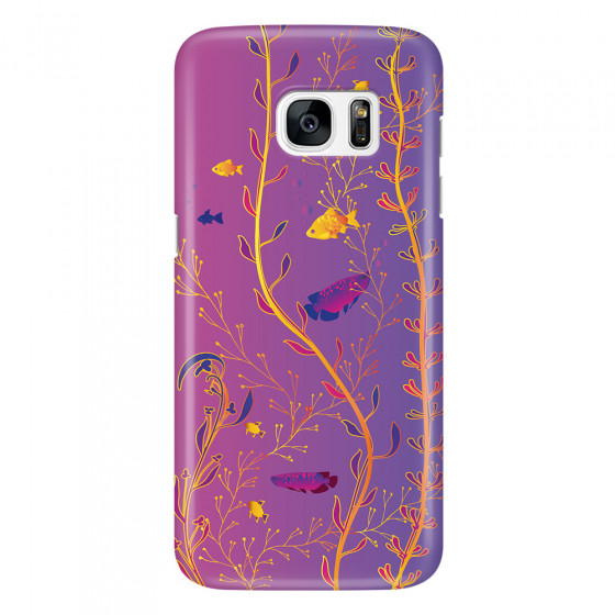 SAMSUNG - Galaxy S7 Edge - 3D Snap Case - Gradient Underwater World