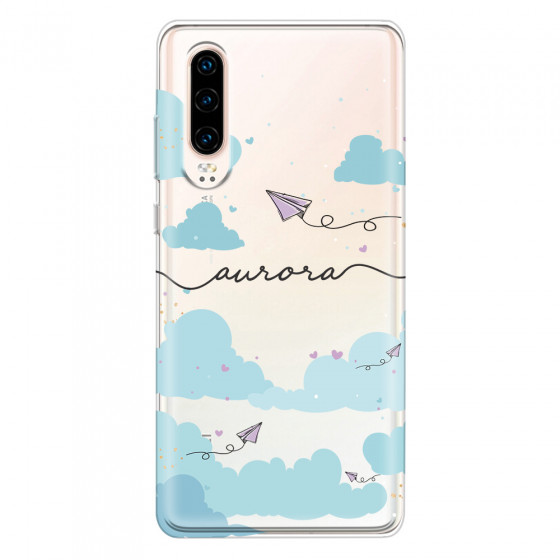 HUAWEI - P30 - Soft Clear Case - Up in the Clouds