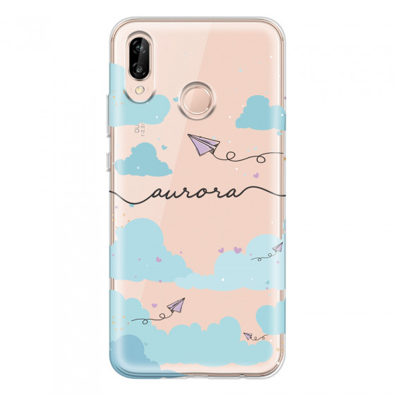 HUAWEI - P20 Lite - Soft Clear Case - Up in the Clouds