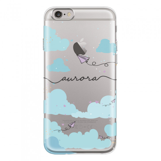 APPLE - iPhone 6S Plus - Soft Clear Case - Up in the Clouds