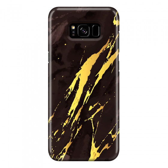 SAMSUNG - Galaxy S8 Plus - 3D Snap Case - Marble Royal Black