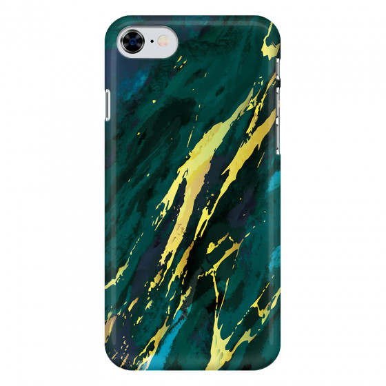 APPLE - iPhone 8 - 3D Snap Case - Marble Emerald Green