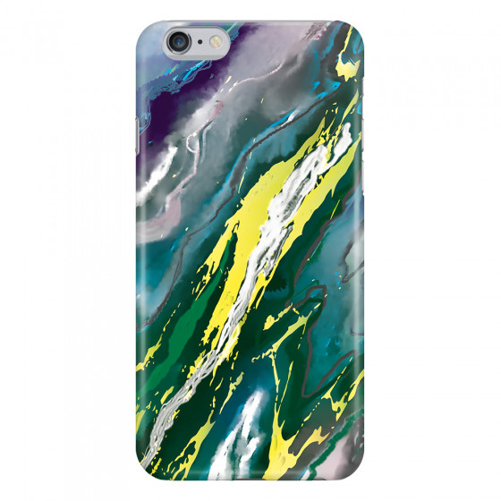 APPLE - iPhone 6S - 3D Snap Case - Marble Rainforest Green