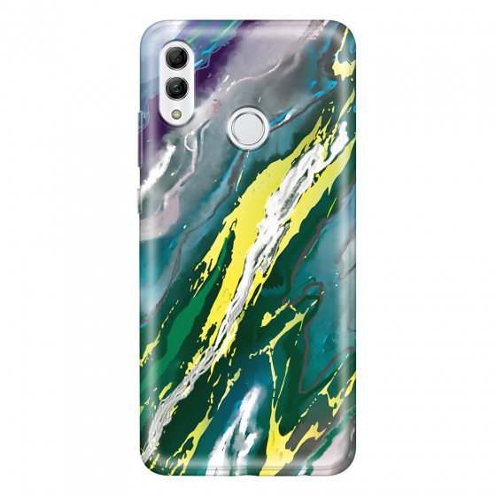 HONOR - Honor 10 Lite - Soft Clear Case - Marble Rainforest Green