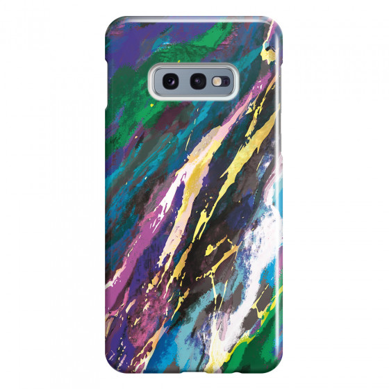 SAMSUNG - Galaxy S10e - 3D Snap Case - Marble Emerald Pearl