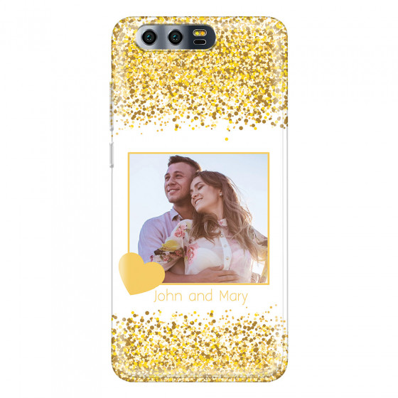 HONOR - Honor 9 - Soft Clear Case - Gold Memories