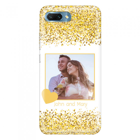 HONOR - Honor 10 - Soft Clear Case - Gold Memories