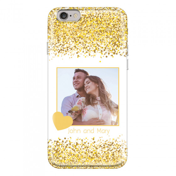 APPLE - iPhone 6S - Soft Clear Case - Gold Memories