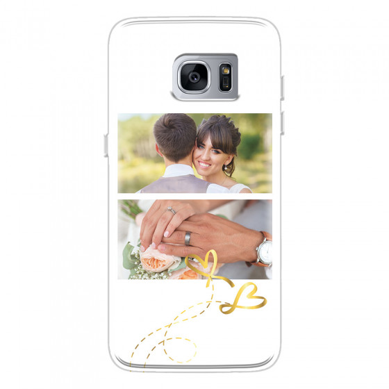SAMSUNG - Galaxy S7 Edge - Soft Clear Case - Wedding Day