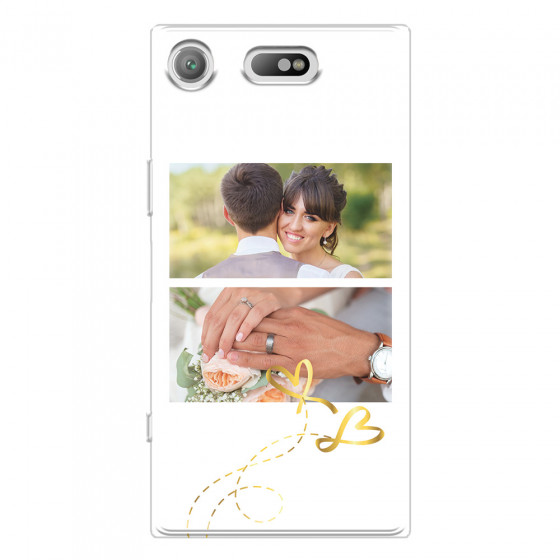 SONY - Sony XZ1 Compact - Soft Clear Case - Wedding Day