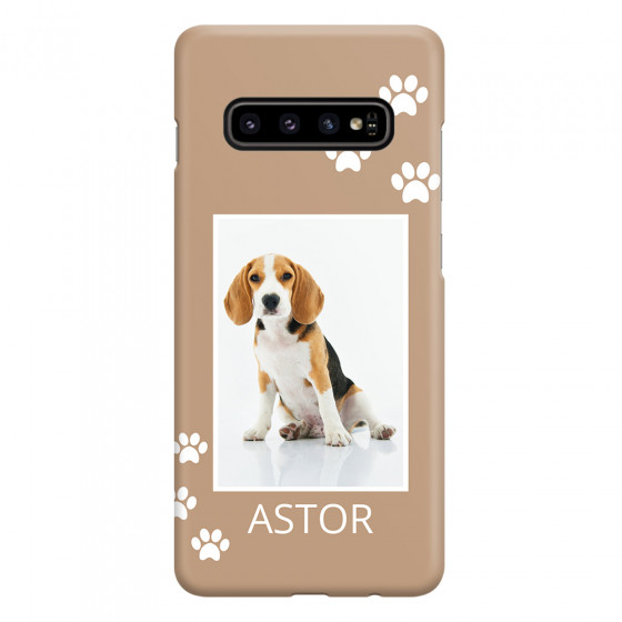 SAMSUNG - Galaxy S10 - 3D Snap Case - Puppy