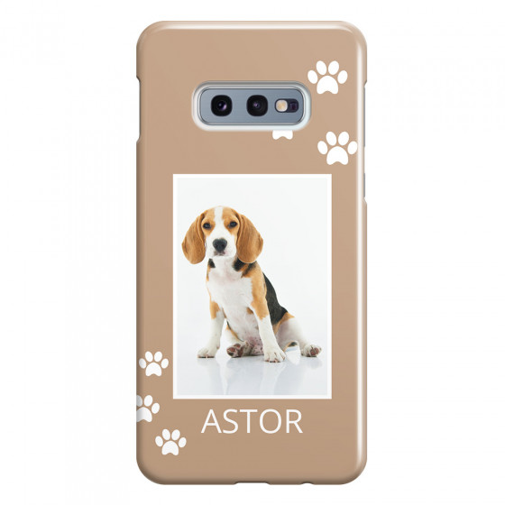 SAMSUNG - Galaxy S10e - 3D Snap Case - Puppy